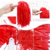 Faxco 12Pack Plastic Pom Poms Cheerleading Pom Poms Sports Dance