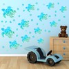 46 Pieces Sea Turtle Wall Decals Glowing Wall Decals Starfish