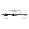 TrakMotive FD-8228 CV Axle