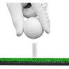 LALOCAPEYO 9PCS White Golf Rubber Tees- 3X of 1.5", 2.28"