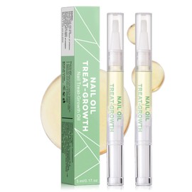 2PCS Radiant Cuticle Oil Pen for Nails, Nail Skin Edge Care Strengthener, Manicure Nourishing Finger Edge Manicure Nourishing Pen, Fast-Absorbing Formula