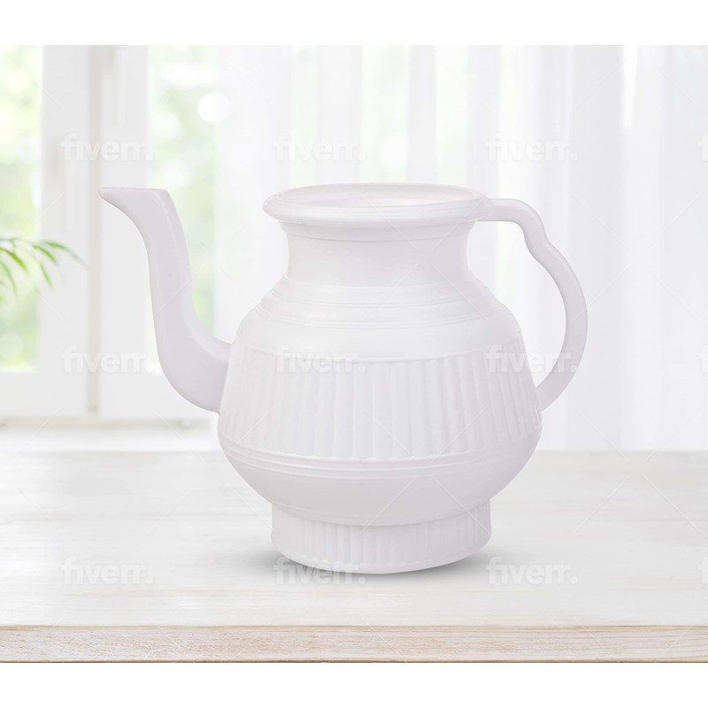 Mayaka786 Pair of Lota or Bodna or Toilet Wash Jug