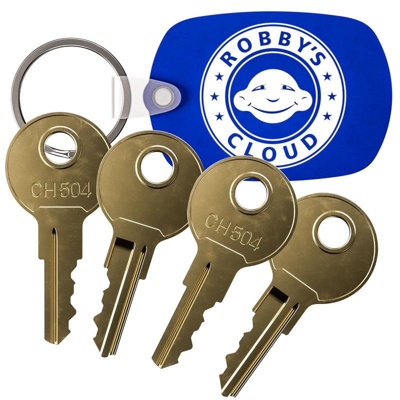 Robby's Cloud CH504 Replacement Key For Truck Tool Boxes and