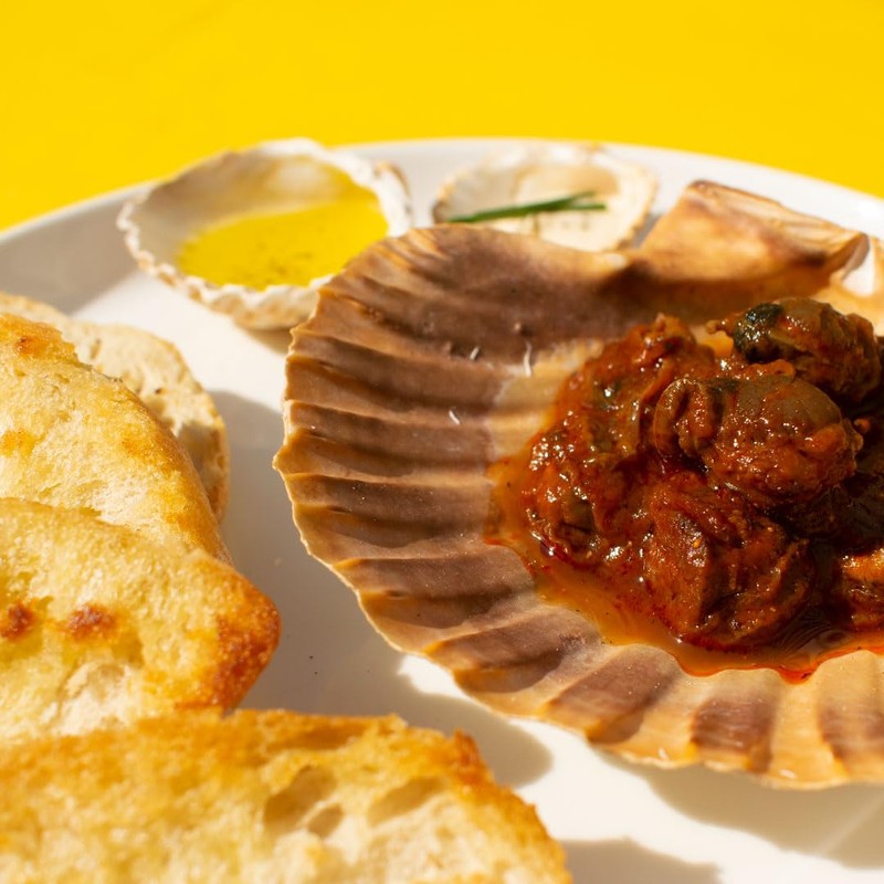 Spanish Small Scallops Canned in Caldeirada Sauce | B Vitamins,