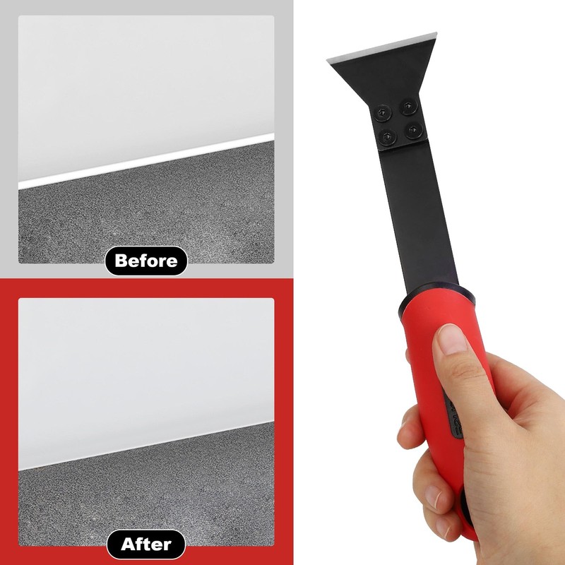 1 Caulk Remover Tool Set ​with 5-piece Blades - 8.7