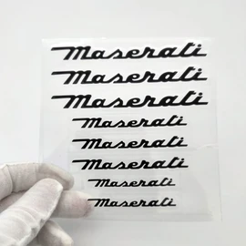 Maserati Brake Caliper Sticker Black