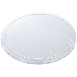 Chuo Chemical Disposable Sushi Tub Lid, Made in Japan, DX Round Tub, 30, Anti-Fog Lid, Pack of 10, Size: Approx. 11.3 x 11.3 x 0.6 inches (28.6 x 28.6 x 1.6 cm)