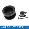 A ABSOPRO Height Steering Wheel Hub Adapter Spacer 51 mm