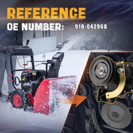 ATVMaster 918-04296B Snow Blower Transmission, Compatible with MTD Yard Machines Snow Blower Transmission Assembly