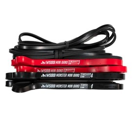 Westside Barbell Resistance Bands - Beginner Set | Includes 2X Micro, 2X Mini, 2X Monster Mini Bands, Premium Powerlifting Bands for Strength Training, Speed Work, Mobility and More