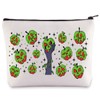 BWWKTOP Evil Queen Cosmetic Makeup Bag Villains Poison Apple Gifts