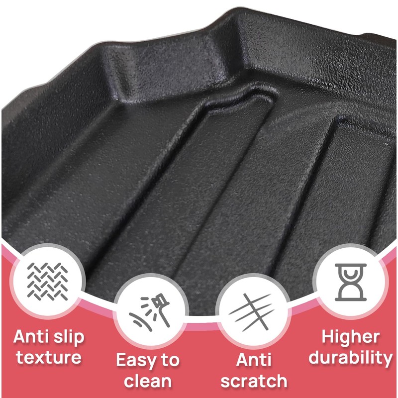 EZAPEX Bed Mat Liner Compatible with Polaris Ranger Crew SP