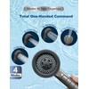 KAYOJU High Pressure Shower Head, One-Hand Control 4-Mode Handheld Showerhead