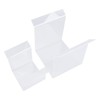 2Pcs Zip Lock Bag Holder Acrylic Food Storage Bag Stand