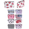 Scarlet Health Beauty Cosmetic Bag for Handbag and Travel Toiletry