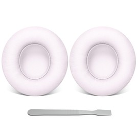 Link Dream Ear Pads for Beats Solo 4 On Ear Headphone Replacement Ear Cushions Memory Foam Earpads Cushion Cover Soft & Comfortable, Noise Isolation, Easy to Install (Cloud Pink)