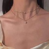 Pearl Necklace for Women Dainty Pearl Choker Necklace Gold Pearl
