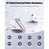 Wireless Earbuds, Bluetooth 5.4 Headphones Bass Stereo, Ear Buds with