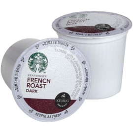 Starbucks dark French Roast, K-Cup Portion Pack for Keurig K-Cup Brewers, 16-Count