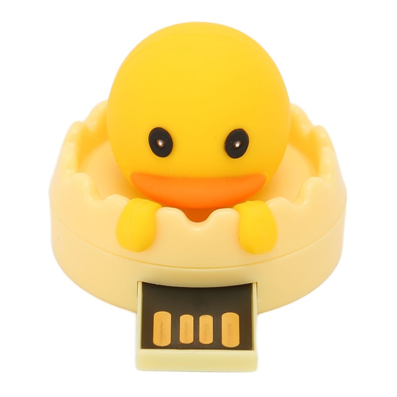U DISK USB2.0 Interface Yellow Duck Cartoon Style Portable Electronic