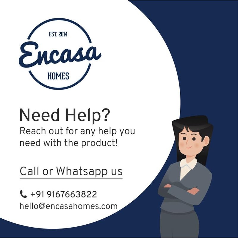 Encasa Homes Cushion Covers 2pc set (40 x 40 cm)