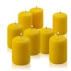 Citronella Pillar Candle - Set of 8 Citronella Candles -