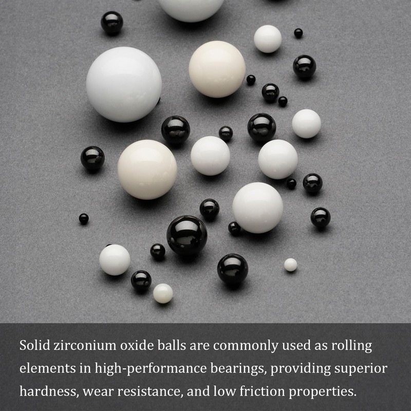 Kozelo Ceramic Precision Balls, 2 mm, Silicon Nitride for Storage