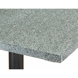 Miles Kimball Granite Vinyl Elasticized Banquet Table Cover, Gray
