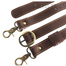 GLASS FROG Scissor Case Belt, Shoulder Belt, Genuine Leather, Hairdresser, 6 Colors, brownie