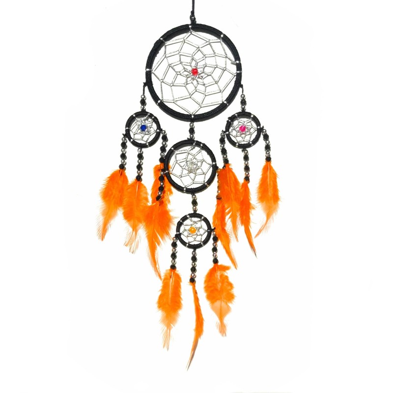 BRILLIANT GIFTS ORANGE DREAMCATCHER DREAM CATCHER
