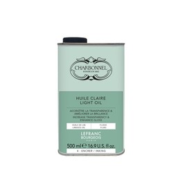 Lefranc Bourgeois Charbonnel Professional Etching Additive, 500ml (16.9-oz) Light Oil