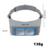 Meichoon Head Magnifier 4 Lenses 1.5X 2X 2.5X 3.5X Hands