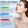 LED Face and Neck Massager, High Frequency Vibration/5°C Cold Facial