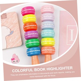 Operitacx 2 Sets of Fluorescent Marker Pen Office Supplies Office Supplies Journaling Pens Office Accessories Highlighter Markers Tool School Supplies Notes Underline Pen Plastic