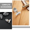 4 piezas Kit de Ruedas Corredizas para Puerta de Ducha