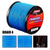 BAIKALBASS Braided Fishing Line 4 Strands Strong Multifilament PE Braid