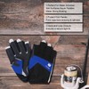 FitsT4 Sports Kayaking Gloves 3/4 or Full Finger Padded Palm