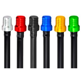 HIAORS Universal Tank Gas Vent Hose Cap Fuel Breather Valve Tube for 50cc 110cc 70cc 125cc CRF50 CRF150F TTR50 TTR110 RM125 KLX150 SSR Pit Dirt Bike ATV Quad 4 Wheeler Motorcycle Parts 6 pcs
