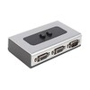 2 Port Serial 9pin Manual Switch Selector Box 2-way RS232