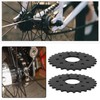eMagTech 2 Pieces 28T Bicycle Fixed Sprocket Fixed Gear Brake
