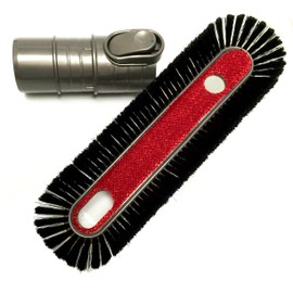 4YourHome Soft Dusting Brush Tool Designed to Fit All Dyson with Free Adapter Replaces OEM# 908896-02