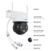 ZOSI 4MP WLAN Outdoor Surveillance Camera, Pan/Tilt WiFi Dome Camera