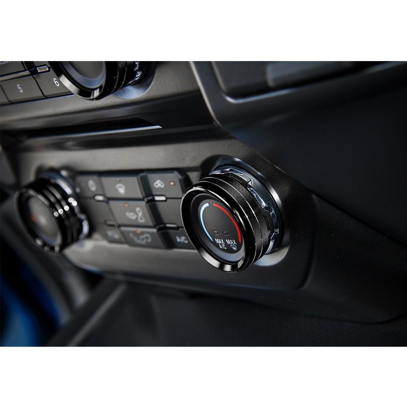 Keptrim for F150 Air Conditioner Switches AC VOL Knob Ring