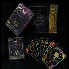 Crystalstruck Tarot: Limited Silver or Gold Holographic Edition - Color: Gold