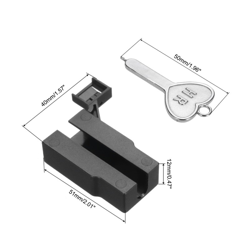 sourcing map 1pcs Port Blocker Locking USB Port/Dust PC Blocker