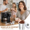 CAPMESSO 20 Pack Rubber Gasket for Reusable K Cups Refillable