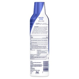 Oral-B Mouth Sore Mouthwash Special Care Oral Rinse, Hydrogen Peroxide Mouthwash, 16 fl oz, Mouthwash Alcohol Free