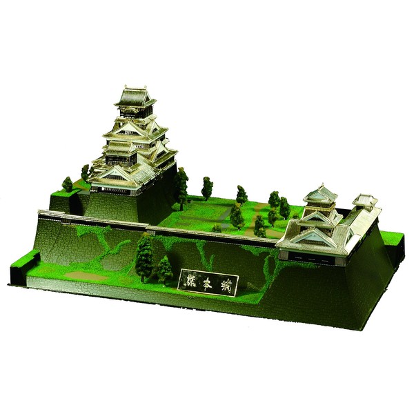 1/350 Kumamoto Castle Processed by Gold Plating