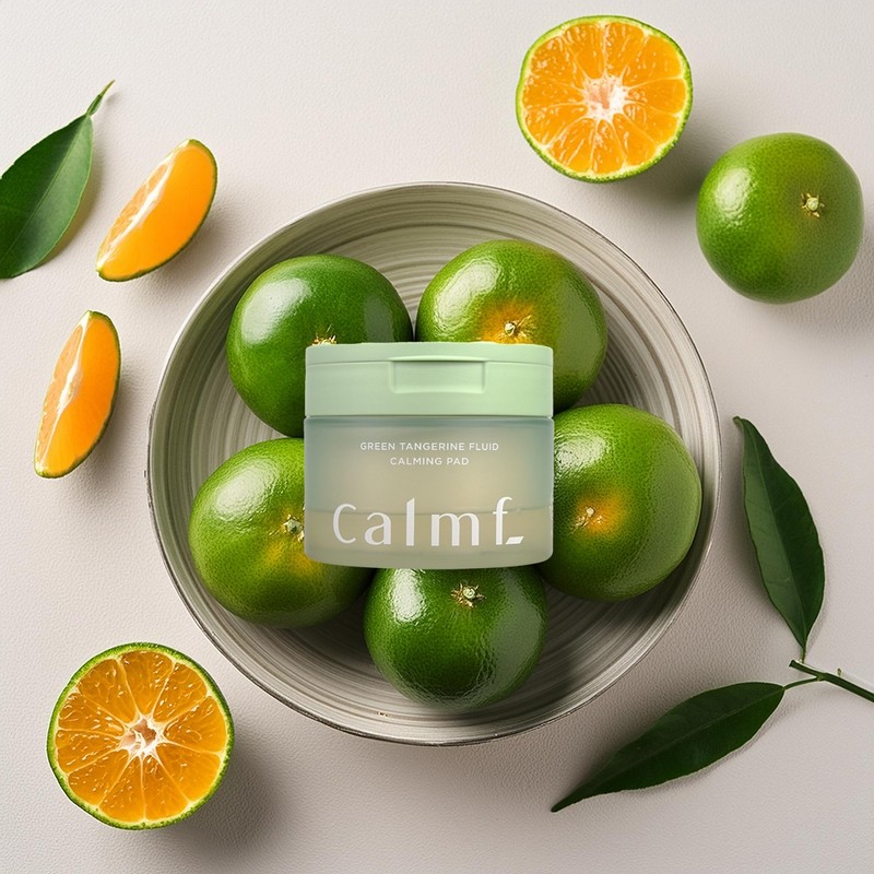 5+1 Camp Green Tangerine Fluid Calming Pore Whitening Sebum Calming