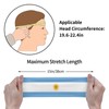 Cute Argentina Flag Sports Headband & Sweatband Hairband for Women